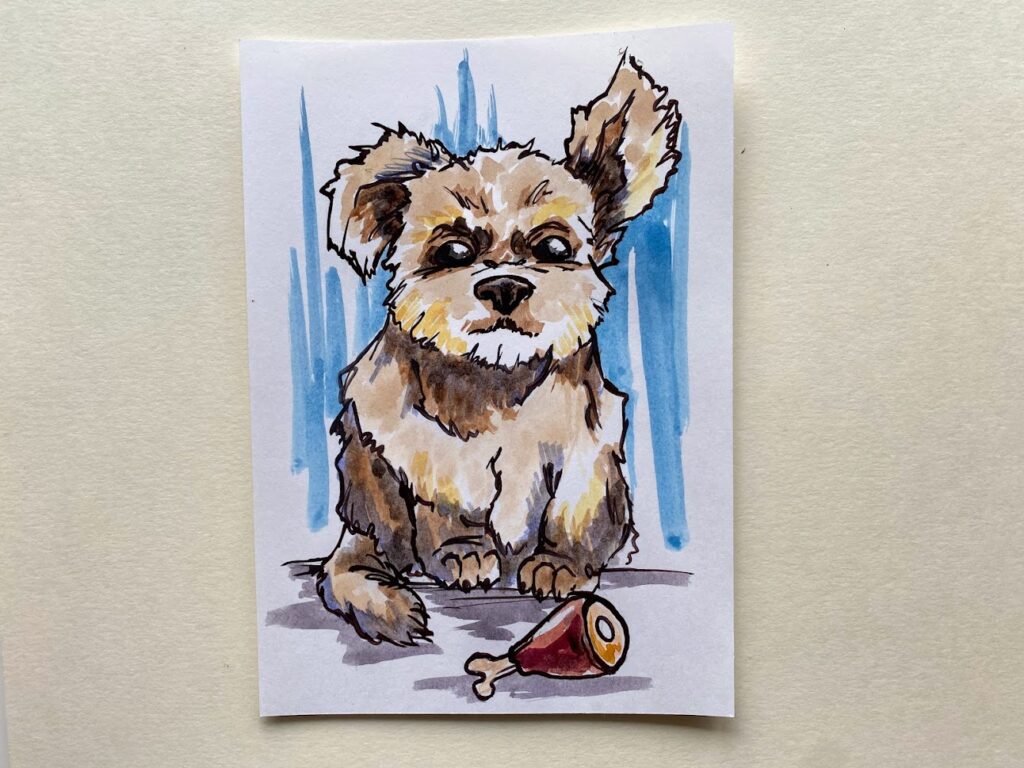 завершение рисунка